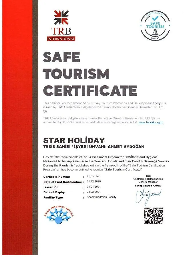 איסטמבול Star Holiday Hotel 3*,  טורקיה